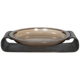 Runa Bowl, Smoked Brown-Accessories-High Fashion Home