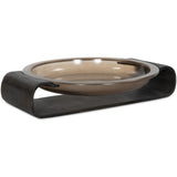 Runa Bowl, Smoked Brown-Accessories-High Fashion Home