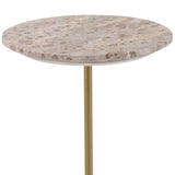 Rune Side Table, Beige