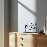 Running Men, Black-Accessories-High Fashion Home