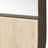 Russo Tall Oval Mirror, Golden Bronze-Accessories-High Fashion Home
