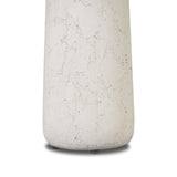 Rye Outdoor Round Dining Table, Aged White Concrete by Four Hands-Furniture - Dining-High Fashion Home