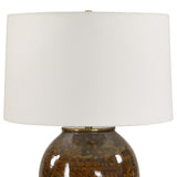 Rye Table Lamp, Rust Brown
