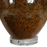 Rye Table Lamp, Rust Brown