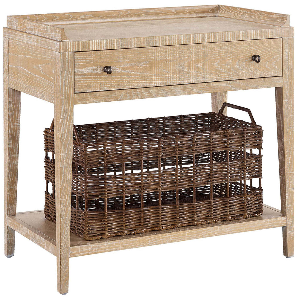 Rylie Nightstand, Rustic Natural-Furniture - Bedroom-High Fashion Home
