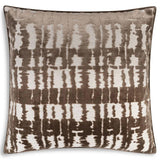Santana Pillow, Coffee Shadow Ikat