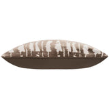 Santana Pillow, Coffee Shadow Ikat