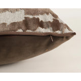 Santana Pillow, Coffee Shadow Ikat