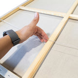 Framed Brides De Gala Hermès Fleuries Scarf in a 36x36x2 Shadowbox-art-High Fashion Home