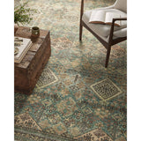 Magnolia Home by Joanna Gaines x Loloi Rug Sinclair SIN-03, Turquoise/Multi-Rugs1-High Fashion Home