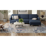 Feizy Rug Keeley C6043, Beige/Blue-Rugs1-High Fashion Home