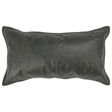 SLD Leather Lumbar Pillow by Classic Home