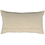 SLD Leather Lumbar Pillow, Dexter Onyx-Accessories-High Fashion Home