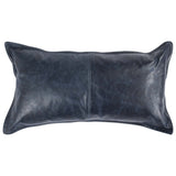 SLD Leather Lumbar Pillow by Classic Home