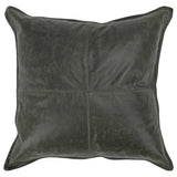 SLD Leather Pillow by Classic Home
