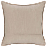 SLD Leather Pillow, Dumont Chestnut-Accessories-High Fashion Home