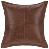 SLD Leather Pillow by Classic Home