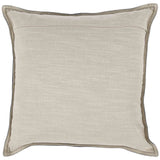 SLD Leather Pillow, Nightfall Blue-Accessories-High Fashion Home