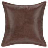 SLD Leather Pillow by Classic Home