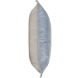 SLD Leather Pillow, Sea Fog-Accessories-High Fashion Home