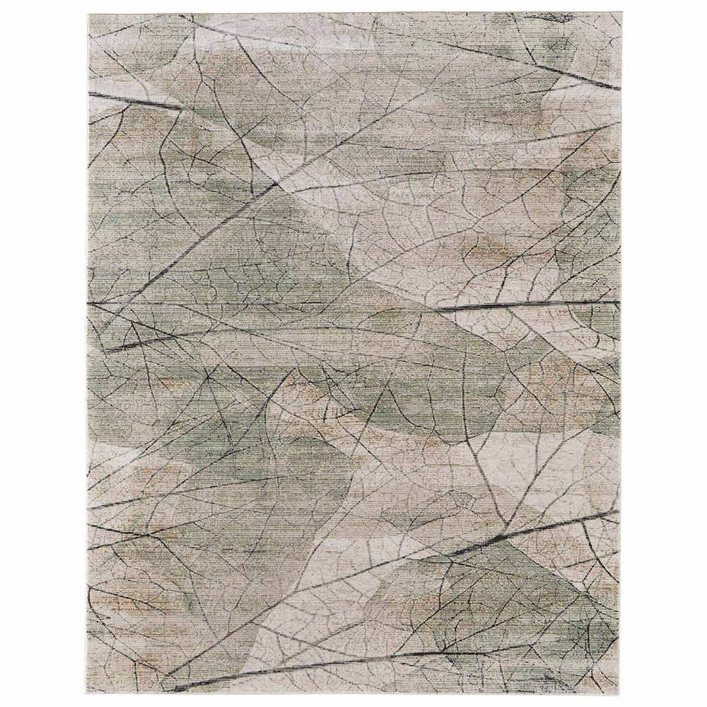 Feizy Rug Sonora 39U8F, Green/Cream-Rugs1-High Fashion Home