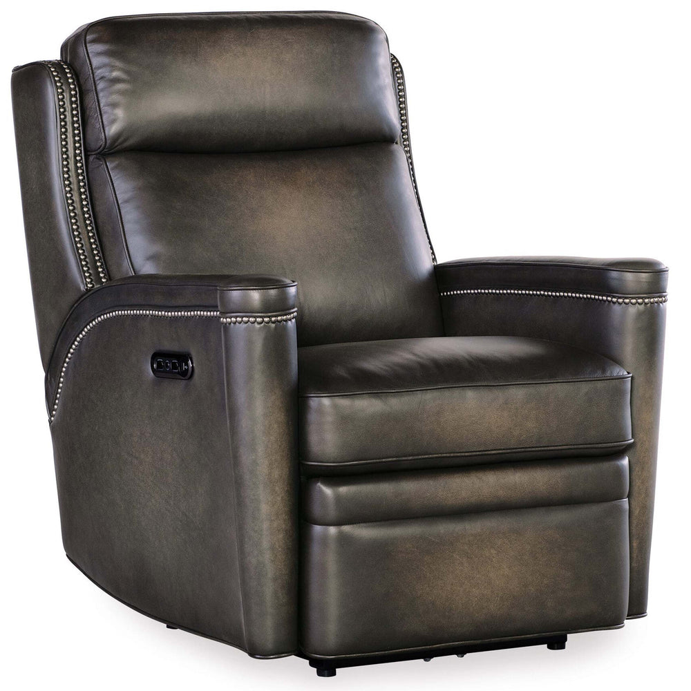 Hamilton Leather Power Recliner, Sarzana Castle-Furniture - Chairs-High Fashion Home