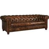 Chester Leather Sofa, Malawi Tonga-Furniture - Sofas-High Fashion Home