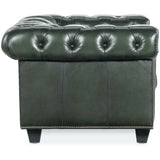 Charleston Tufted Leather Chair, Sarzana Portal-Furniture - Chairs-High Fashion Home