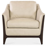 Sophia Leather Chair, Aline Stonewash-Furniture - Chairs-High Fashion Home