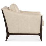 Sophia Leather Chair, Aline Stonewash-Furniture - Chairs-High Fashion Home