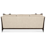 Sophia Leather Sofa, Aline Stonewash-Furniture - Sofas-High Fashion Home