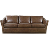 Fairfax Leather Sofa by Hooker