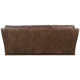 Fairfax Leather Sofa, Hazlenut-Furniture - Sofas-High Fashion Home