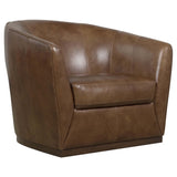 Fairfax Leather Swivel Chair by Hooker