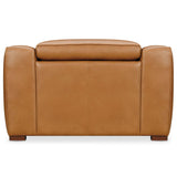Fresco Leather Power Recliner, Zen Caramel-Furniture - Chairs-High Fashion Home
