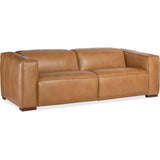 Fresco Power Motion Leather Sofa, Zen Caramel-Sofas-High Fashion Home