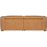 Fresco Power Motion Leather Sofa, Zen Caramel-Sofas-High Fashion Home