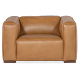 Maria Leather Chair, Zen Caramel-Furniture - Chairs-High Fashion Home