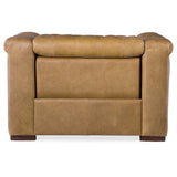 Savion Leather Grandier Power Recliner, Saddlebag Coin-Furniture - Chairs-High Fashion Home