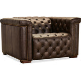 Savion Power Motion Leather Chair by Hooker