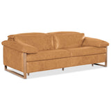 Jericho Leather Power Sofa by Hooker