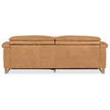 Jericho Leather Power Sofa, Dallas Toffee-Furniture - Sofas-High Fashion Home