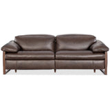 Jericho Leather Power Sofa, Dallas Americano-Furniture - Sofas-High Fashion Home