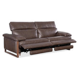Jericho Leather Power Sofa, Dallas Americano-Furniture - Sofas-High Fashion Home