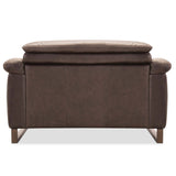 Jericho Leather Power Recliner, Dallas Americano