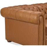 Glover Leather Power Reclining Loveseat, Dorn Caramel
