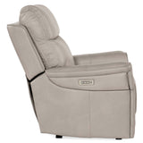 Lyra Leather Zero Gravity Power Recliner, Sahara Ash-Furniture - Chairs-High Fashion Home