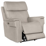 Lyra Leather Zero Gravity Power Recliner, Sahara Ash-Furniture - Chairs-High Fashion Home