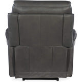 Lyra Zero Gravity Power Leather Recliner, Sahara Dorian Gray-Furniture - Chairs-High Fashion Home