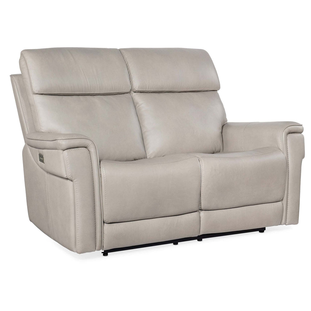 Lyra Leather Zero Gravity Power Loveseat by Hooker